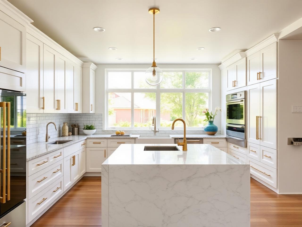 Modern Quartz Kitchen